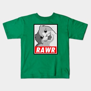 KITTY RAWR Kids T-Shirt